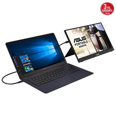 ASUS 15.6'' IPS ZENSCREEN MB16ACV 5 ms 60Hz TYPE-C Taşınabilir Monitör (1920 X 1080)
