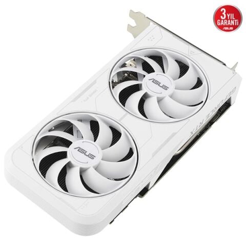 ASUS RTX3060TI 8GB DUAL RTX3060TI-O8GD6X WHITE GDDR6X 256 Bit HDMI DP PCIe 16X v4.0