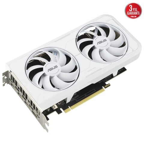 ASUS RTX3060TI 8GB DUAL RTX3060TI-O8GD6X WHITE GDDR6X 256 Bit HDMI DP PCIe 16X v4.0