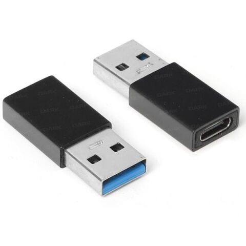Dark USB3.0 Type-A - USB3.1 Type-C Dişi  Dönüştürücü