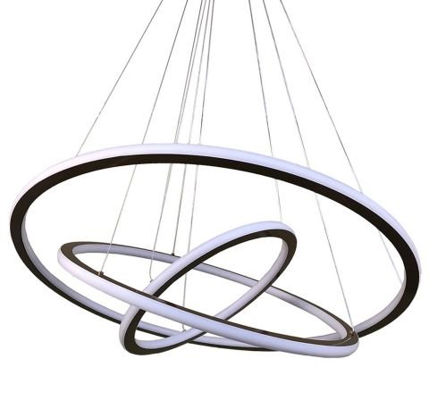 LED Avize Saturn PLA30050 Ø80cm | Modern Sarkıt Led Avize