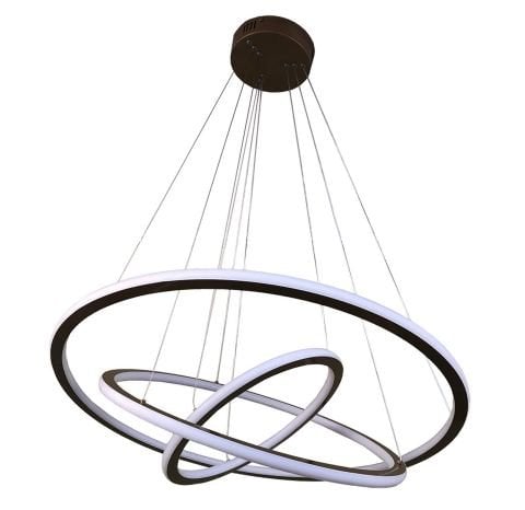 LED Avize Saturn PLA30050 Ø80cm | Modern Sarkıt Led Avize