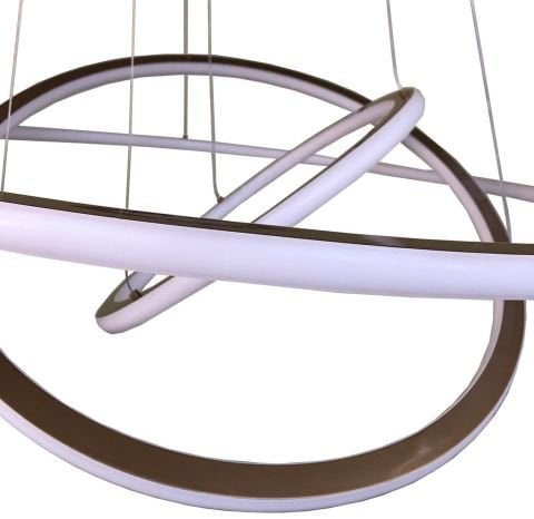 LED Avize Saturn PLA30050 Ø80cm | Modern Sarkıt Led Avize