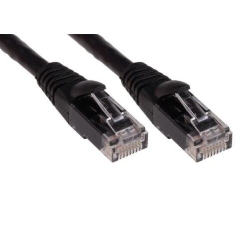ODS 2m CAT6 Utp LSZH Saf Bakır Siyah Patch Kablo