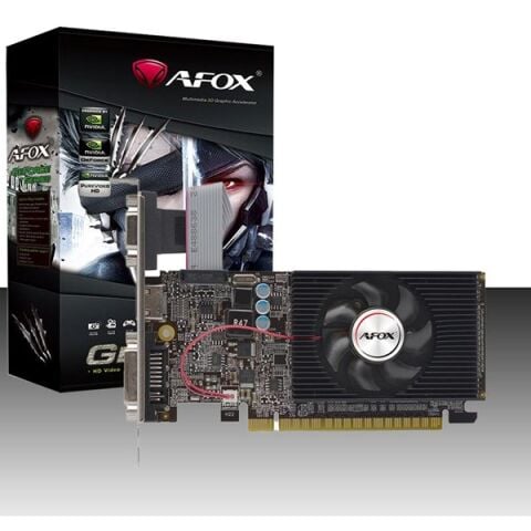 AFOX GT610 2GB AF610-2048D3L7V8 DDR3 64bit HDMI DVI PCIe 16X v2.0