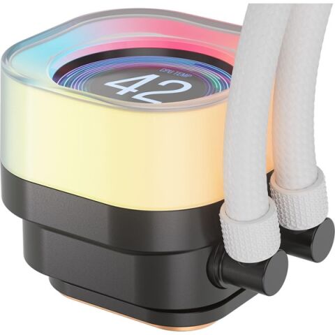 CORSAIR 360MM TITAN 360RX LCD CW-9061026-WW AM5-1851P  RGB SIVI SOĞUTMALI İŞLEMCİ FANI BEYAZ