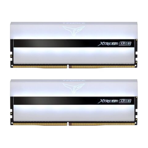 TEAM 32GB (2X 16GB) DDR4 3600MHZ CL18 RGB DUAL KIT PC RAM XTREEM RGB WHITE TF13D432G3600HC18JDC01
