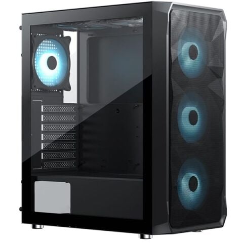 FRISBY 600W 80+ BRONZE FC-9485G GAMING MID-TOWER PC KASASI