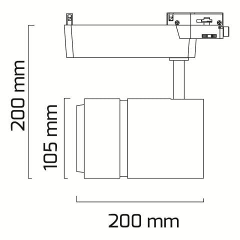 Goya Gy 3595 42W LED Ray Spot Armatür