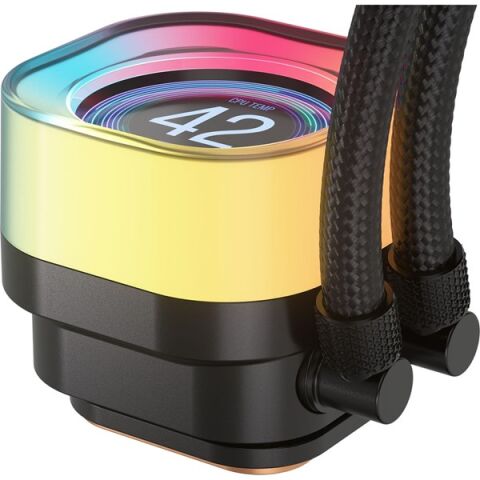 CORSAIR 240MM TITAN 240RX LCD CW-9061022-WW AM5-1851P  RGB SIVI SOĞUTMALI İŞLEMCİ FANI