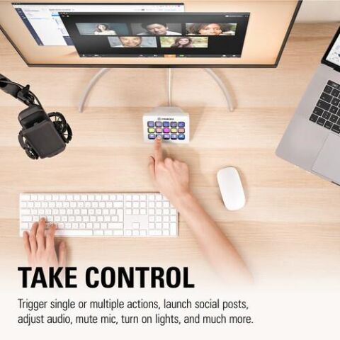 CORSAIR ELGATO 10GBA9911 Stream Deck Mk.2 White