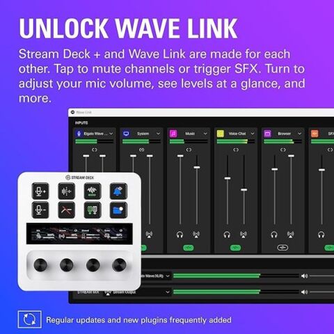 CORSAIR ELGATO 10Gbd9911 Stream Deck+ White