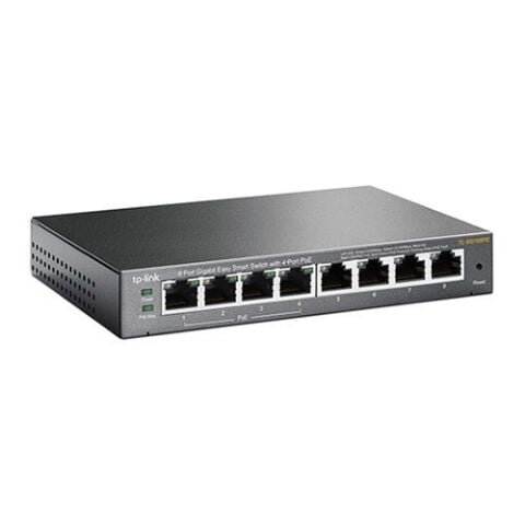TP-LINK 8port TL-SG108PE 55w 4port PoE Yönetilebilir Switch