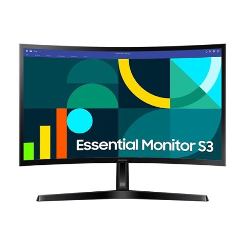 SAMSUNG 23.8'' VA ESSENTIAL S3 LS24D366GAUXUF 4MS 100hz HDMI Kavisli EV Ofis Tipi Monitör (1920 X 1080)