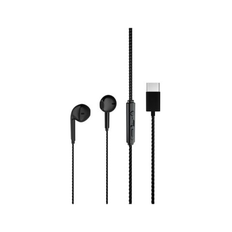 LENOVO LECOO EH104C Stereo Type-C Siyah Kulak İçi Mikrofonlu Kulaklık