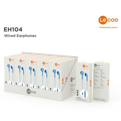 <![CDATA[LENOVO LECOO EH104C-BL Stereo Type-C Mavi Kulak İçi Mikrofonlu Kulaklık]]>