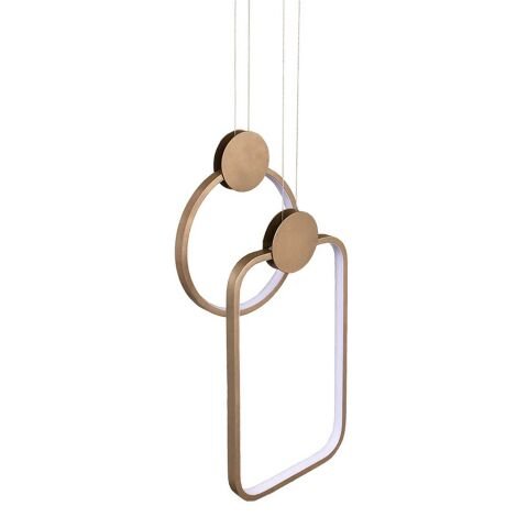 Sarkıt Led Avize Square Round PLA32015 Led Avize