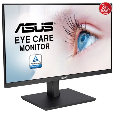 ASUS 23.8'' IPS VA24EQSB 5MS 75Hz HDMI-DP Pivot Kurumsal Monitör (1920 X 1080)