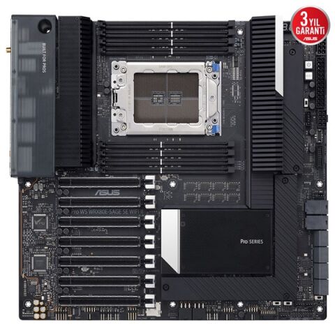 ASUS PRO WS WRX80E-SAGE SE WIFI II DDR4 M2 PCIe NVME PCIe 16X v4.0 sWRX8 E-ATX