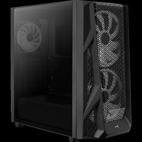 AEROCOOL AIRHAWK DUO AE-AIRHAWKD 2-20CM RGB FANLI GAMING MID-TOWER PC KASASI