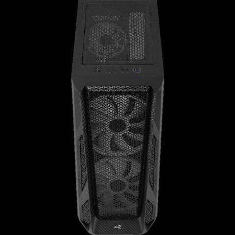 AEROCOOL AIRHAWK DUO AE-AIRHAWKD 2-20CM RGB FANLI GAMING MID-TOWER PC KASASI