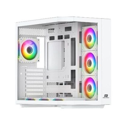 POWERBOOST 750W (80+ Bronze) 7*12cm ARGB Fanlı PBA4375W- SEAVİEW GAMING Oyun Kasası Beyaz