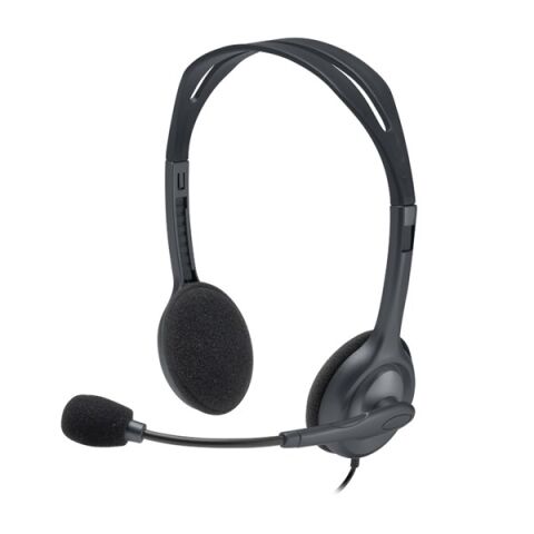 <![CDATA[LOGITECH H110 Stereo 3.5mm Jack Gri Mikrofonlu Kulaklık 981-000271]]>