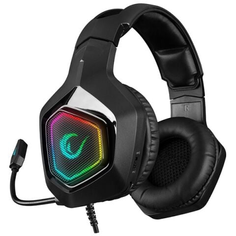 Rampage RM-K8 HAWKER Siyah USB 7.1 Version RGB Ledli Gaming Oyuncu Mikrofonlu Kulaklık