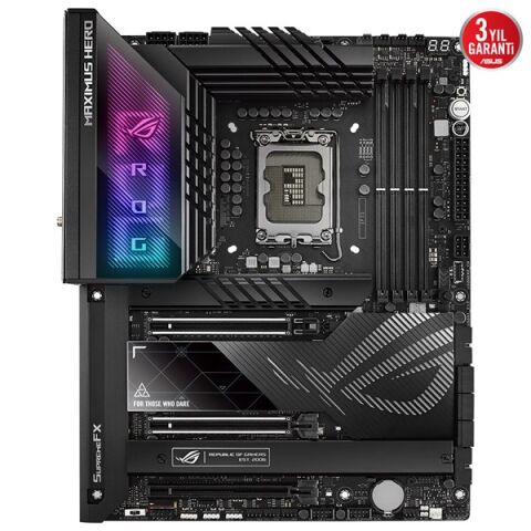 ASUS ROG MAXIMUS Z790 HERO DDR5 HDMI-DP PCIE 4.0 1700p ATX