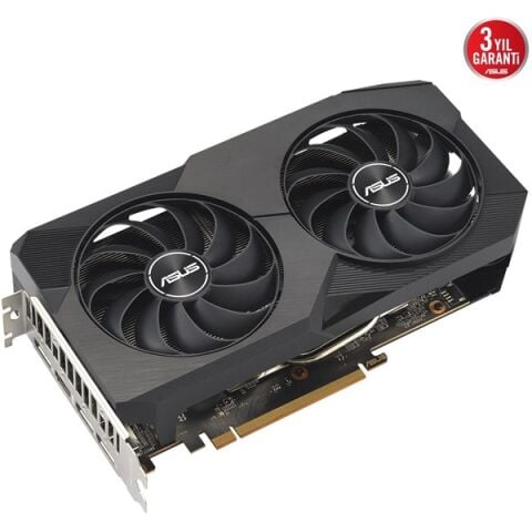ASUS 8GB DUAL RX7600-O8G GDDR6 128bit HDMI DP PCIe 16X v4.0