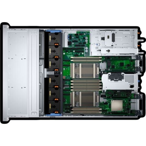 DELL 2xGold 5418Y R760XS R760XS_3 256GB DDR5 RDIMM- 8x1.92TB SSD 2x1100w Titanium 2U Rack Sunucu