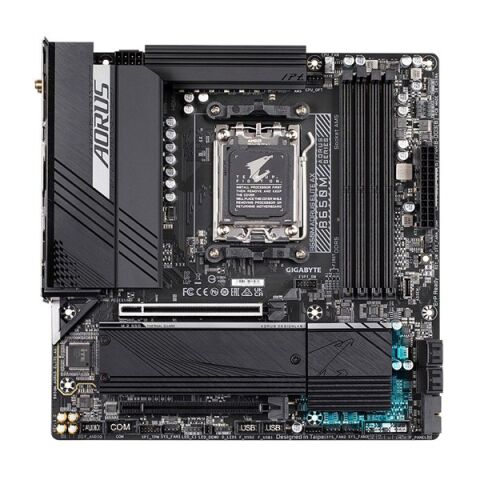 GIGABYTE B650M AORUS ELITE AX WIFI-6E DDR5 HDMI DP PCIe 16X v5.0 AM5 mATX
