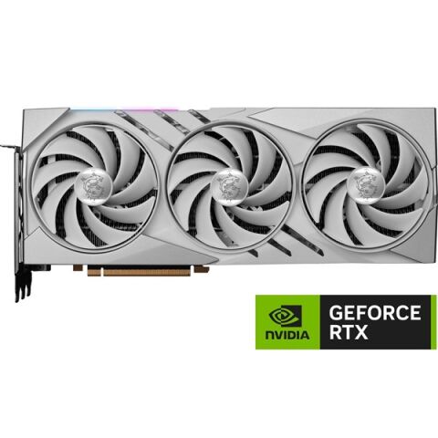 MSI RTX4080 SUPER 16GB GAMING X SLIM WHITE GDDR6X 256bit HDMI DP PCIe 4.0