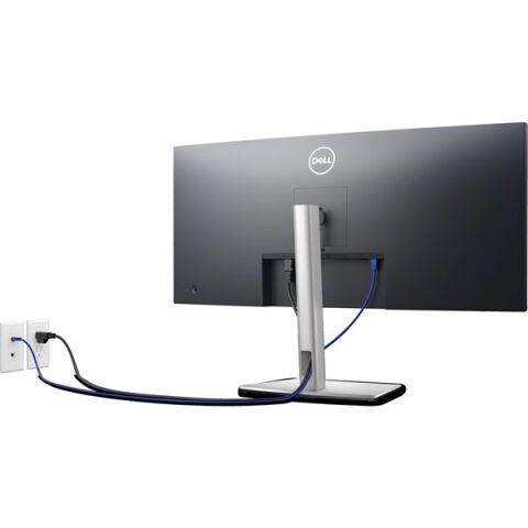 DELL 34'' IPS P3424WE 5MS 60HZ HDMI-DP TYPE-C KAVISLI EV İŞ MONİTÖRÜ 3440X1440