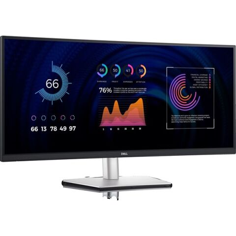 DELL 34'' IPS P3424WE 5MS 60HZ HDMI-DP TYPE-C KAVISLI EV İŞ MONİTÖRÜ 3440X1440