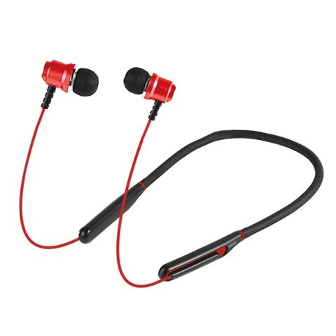 <![CDATA[Asonic AS-XBK65 Kırmızı Boyun Askılı Mıknatıslı Bluetooth TF Kart Spor Kulak içi Kulaklık]]>