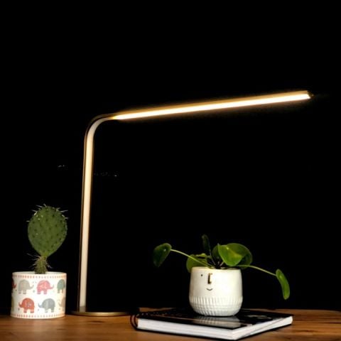Led Masa Lambası 50x45 cm PL20057 Antrasit RAL7016 - 6500K - Beyaz