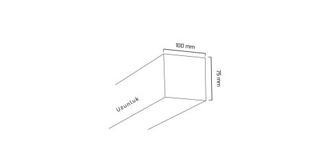 GY 8045-120 Sıva Üzeri ve Sarkıt Linear Armatürler