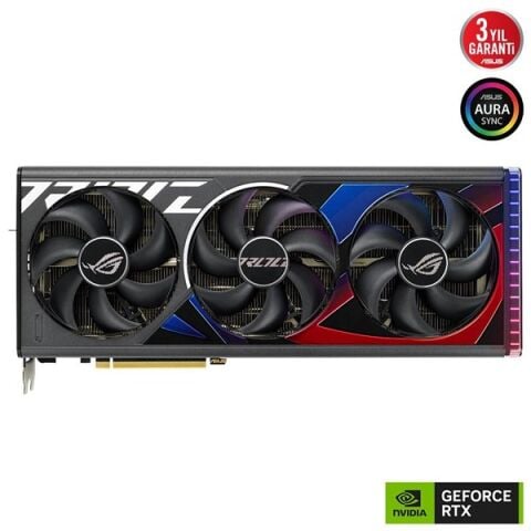 ASUS RTX4090 24GB ROG STRIX RTX4090-24G GAMING GDDR6X 384bit HDMI DP PCIe 16X v4.0
