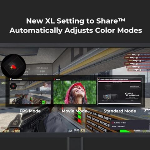 BENQ 24.5'' TN ZOWIE XL2546X HDMI-DP 240HZ GAMING MONİTÖR 1920X1080