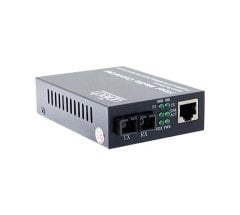 Uptech KX1051 10/100Mbps Çok Modlu Çift Yönlü Fiber Medya Dönüştürücü