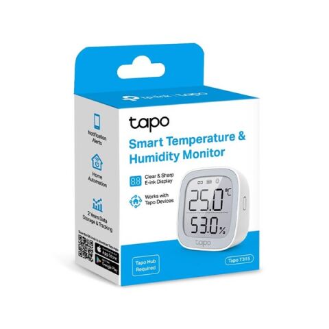 <![CDATA[TP-LINK Tapo T315 Akıllı Sıcaklık ve Nem Sensörü]]>