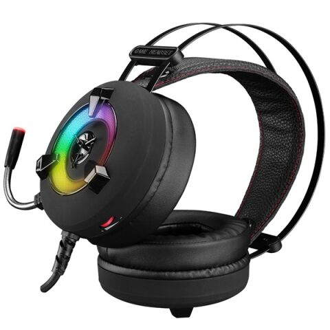 <![CDATA[Rampage Miracle-X2 PLUS Siyah RGB Led 7.1 Surround Sound System Gaming Mikrofonlu Oyuncu Kulaklığı]]>
