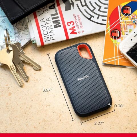 SANDISK 8TB EXTREME v2 SDSSDE61-8T00-G25 TYPEC SSD HARİCİ DİSK