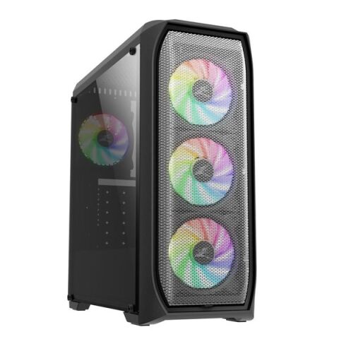 ZALMAN 700W  N5-MF 4-RGB FANLI GAMING MID TOWER PC KASASI