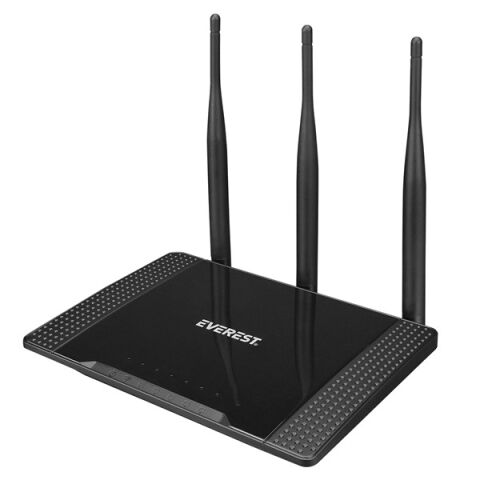 <![CDATA[Everest EWR-674N 2.4GHz 300Mbps Wireless-N 3*5dBi Antenli Repeater+WISP+AP Destekli Kablosuz Router]]>