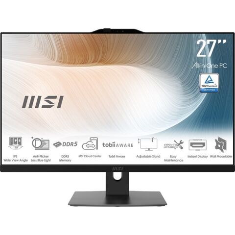 MSI 27'' MODERN AM272P 1M-1205XTR ULTRA 7 150U-24GB DDR5 RAM-1TB NVME-FDOS