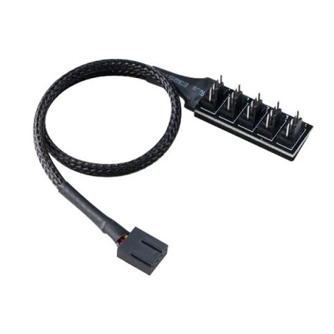 Akasa AK-CBFA08-30BK Flexa FP5H 5 Fan PWM Çoğaltıcı HUB Kablo