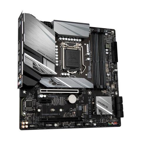 GIGABYTE Z590M GAMING X DDR4 M2 PCIe NVME HDMI DP PCIe 16X v4.0 1200p v2 mATX