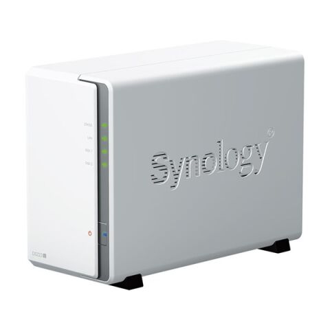 <![CDATA[SYNOLOGY DS223J REALTEK QC 1 GB RAM- 2-diskli Nas Server (Disksiz)]]>